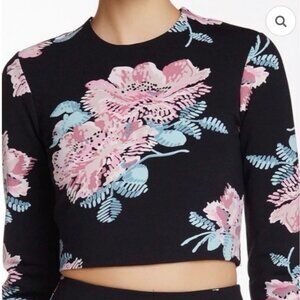 Elizabeth & James Matching Set: Crop Top + Midi Pencil Skirt